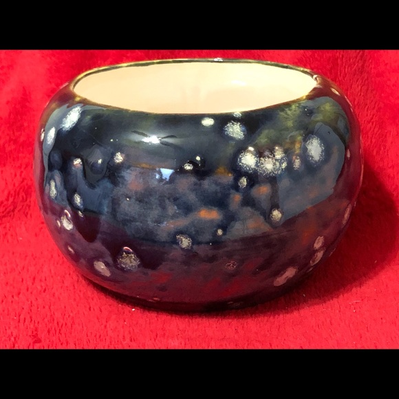 Night Sky Glazed ceramic bowl - Picture 4 of 4